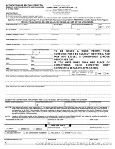 Official Connecticut A 62 Template in PDF