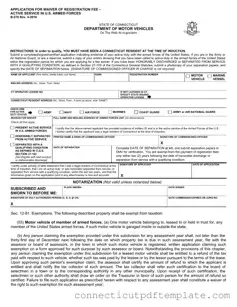 Official Connecticut B 276 Template in PDF